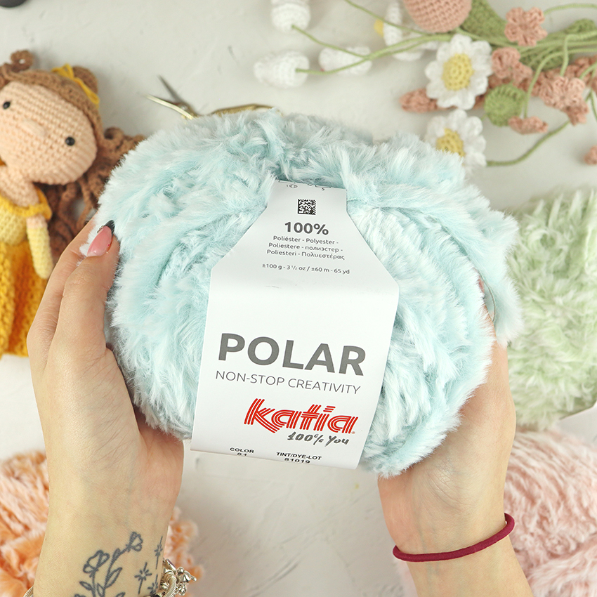 Ovillo Polar Menta de Katia
