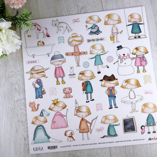 Kit para scrapbooking Celia - Imagen 3