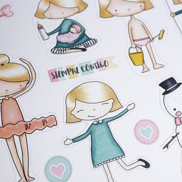 Kit para scrapbooking Celia - Imagen 4
