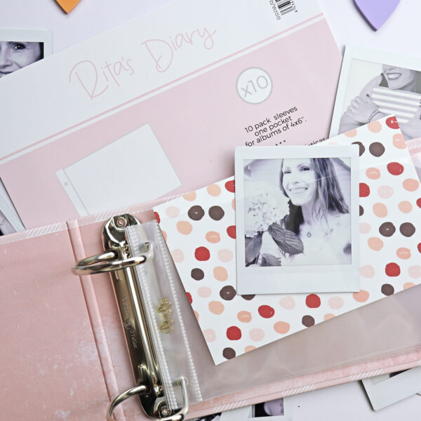 Pack de fundas 4x6'' 1 bolsillo para Rita's Diary - Imagen 4