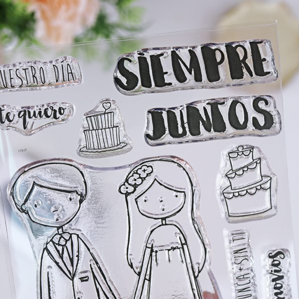 Set de sellos Siempre juntos - Imagen 4