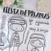 Set de sellos Fiesta de pijamas - Imagen 3