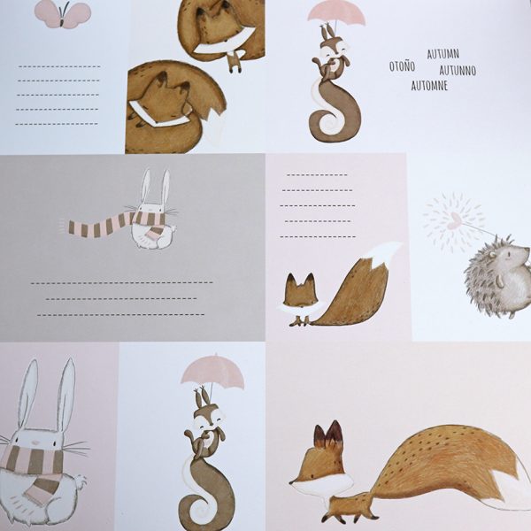 Bloc de 36 papeles Golpiño para scrapbooking - Imagen 2