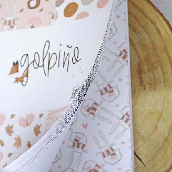 bloc papel para scrapbooking otoño de alua cid