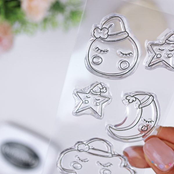 Set de sellos Lunas y estrellas - Imagen 3