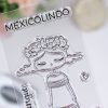 Set de sellos para scrapbooking México lindo, de Alúa Cid