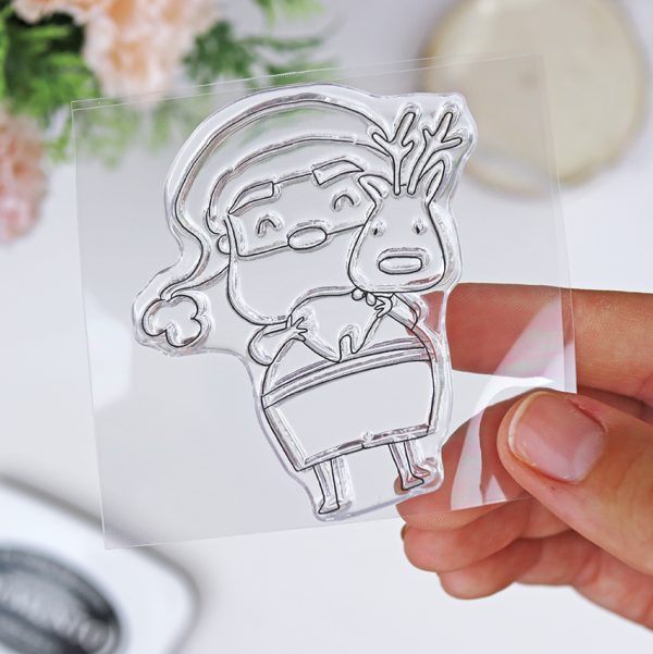 Sello de scrapbooking Amor del bueno de la colección Austral, de Alúa Cid