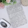 Set de sellos para scrapbooking ABC Brady