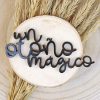 adorno un otono magico metacrilato negro de golpino