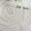papel acetato para scrapbooking topos negros