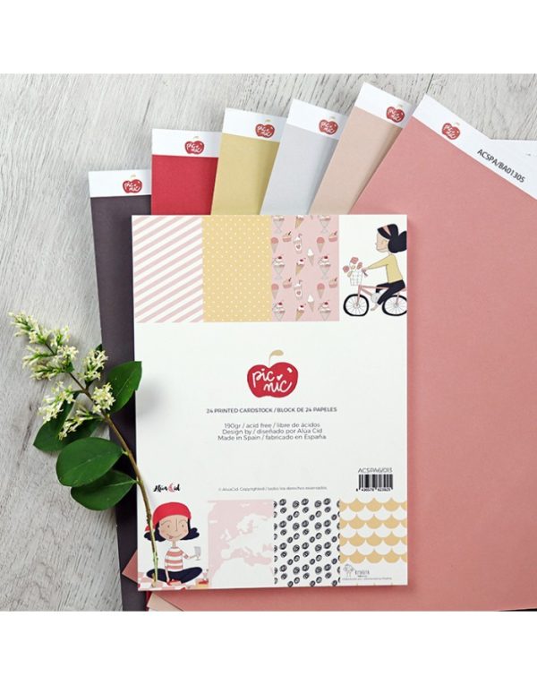 bloc para scrapbooking picnic