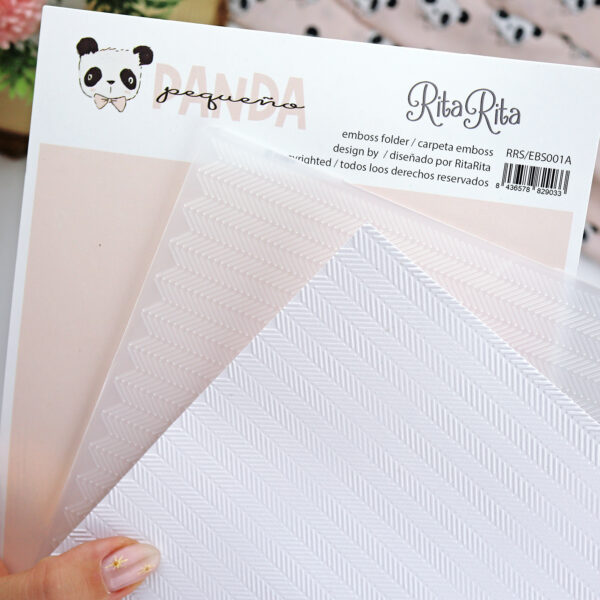 Carpeta de gofrado o emboss ZigZag Panda - Imagen 8