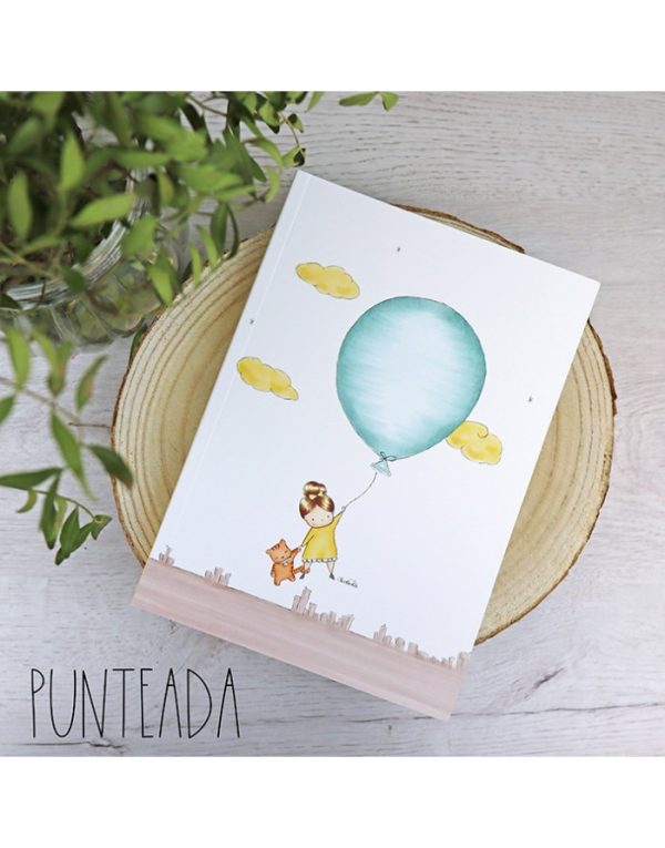 Cuaderno punteado Mi vida, mi viaje. De Alúa Cid