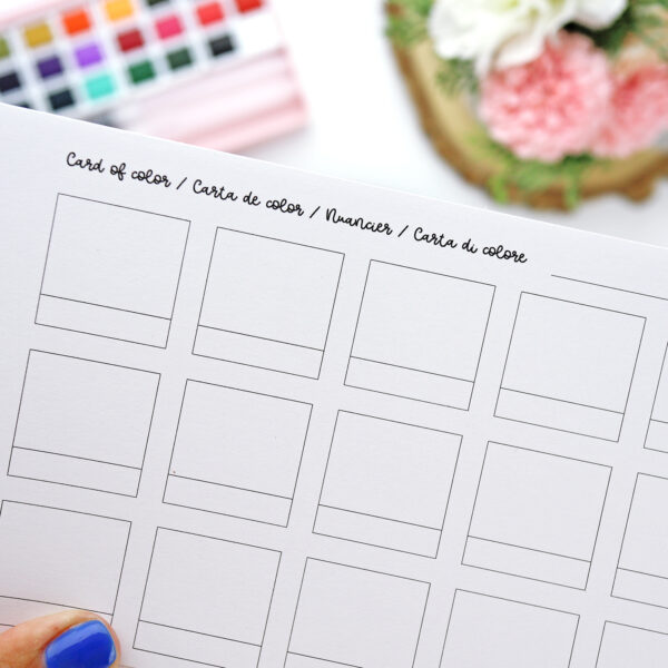 Kit de 30 fichas Carta de colores - Imagen 4