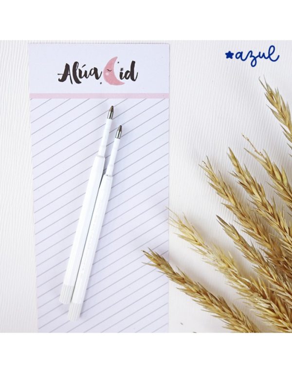 Pack 2 recargas azul para bolígrafo Living la vida cuqu