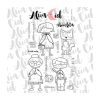 sello caperucita para scrapbooking de alua cid