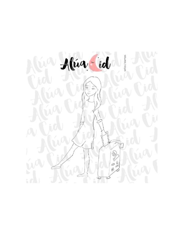 sello agosto para scrapbooking