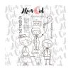 sello al compas de scrapbooking