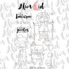 sello otoño invierno para scrapbooking de alua cid
