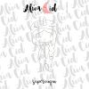 sello super cuqui para scrapbooking