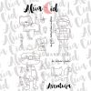 sello exploradores para scrapbooking de alua cid