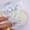 Sello de scrapbooking Globo, de la colección Ari de Alúa Cid