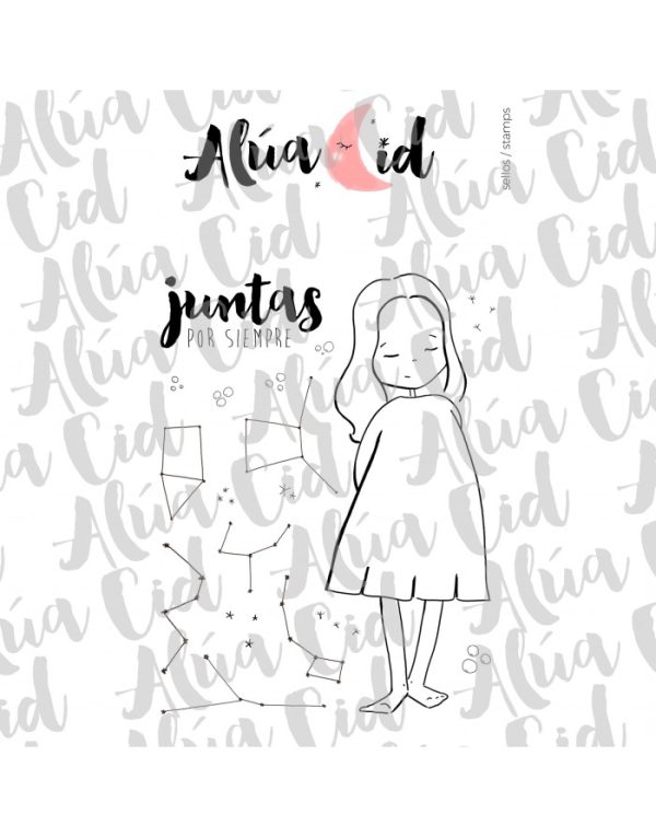 sello yo a california para scrapbooking de alua cid