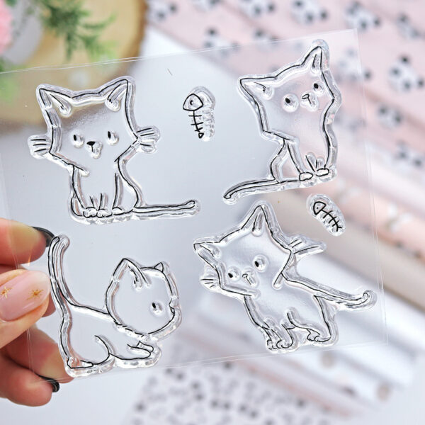 Set de sellos Kittys, de Pequeño Panda