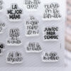 Set de sellos Mensajes bebé panda - Imagen 3
