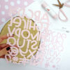 Set de troqueles ABC Candy - Imagen 2
