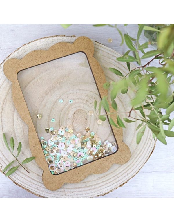 Shaker marco Ari tamaño grande, para scrapbooking