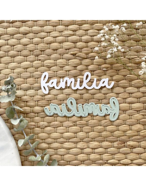 troquel palabra para scrapbooking