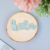 troquel hola para scrapbooking