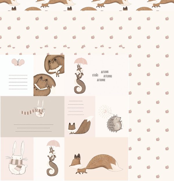 Bloc de 36 papeles Golpiño para scrapbooking - Imagen 7