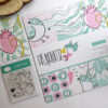 kit COMPLETO de scrapbooking Pájaropez