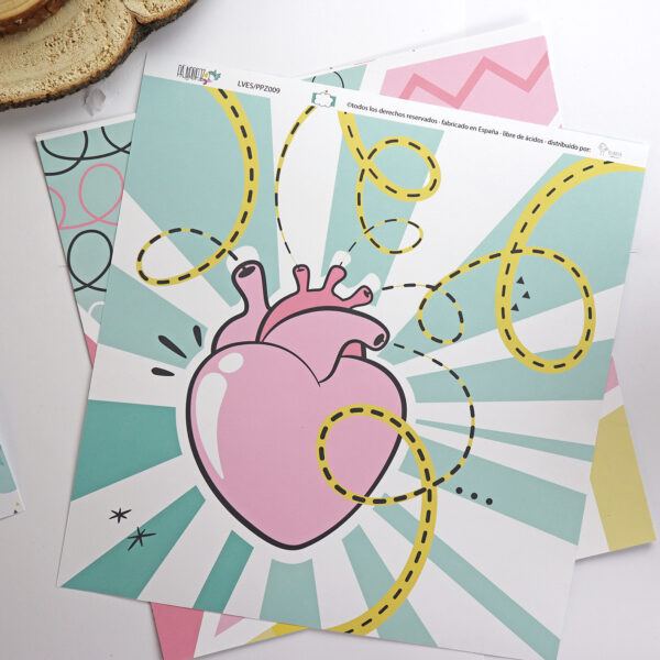 kit COMPLETO de scrapbooking Pájaropez - Imagen 4