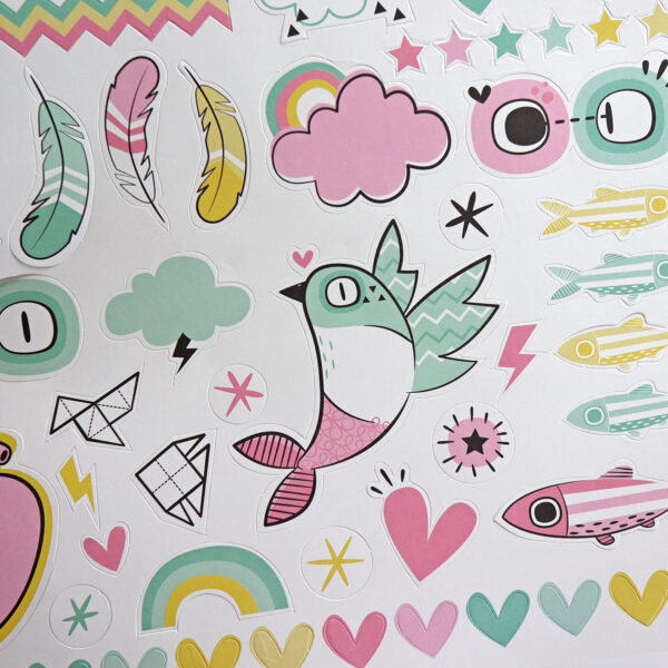 kit COMPLETO de scrapbooking Pájaropez - Imagen 11
