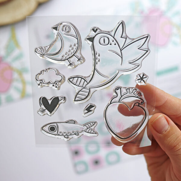 kit COMPLETO de scrapbooking Pájaropez - Imagen 14