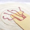 Set de cadenas de bolitas lacadas en Rosa bailarina, para scrapbooking