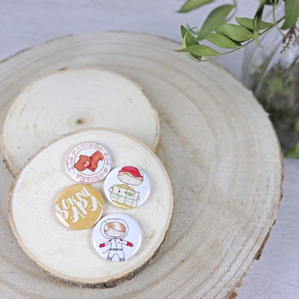 pack de chapas a la montaña de scrapbooking