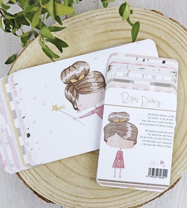 Set de tarjetas Ari de Alúa Cid para Rita's Diary