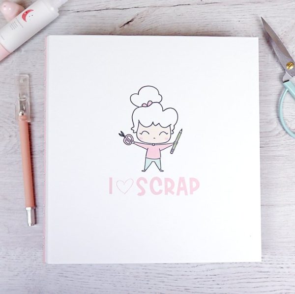 Carpeta organizadora con relleno para manualidades de la colección Scrapparty
