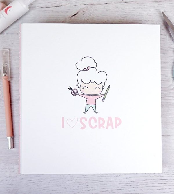 Carpeta organizadora con relleno para manualidades de la colección Scrapparty