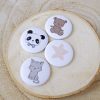 Set de chapas Pequeño panda, especiales para scrapbooking