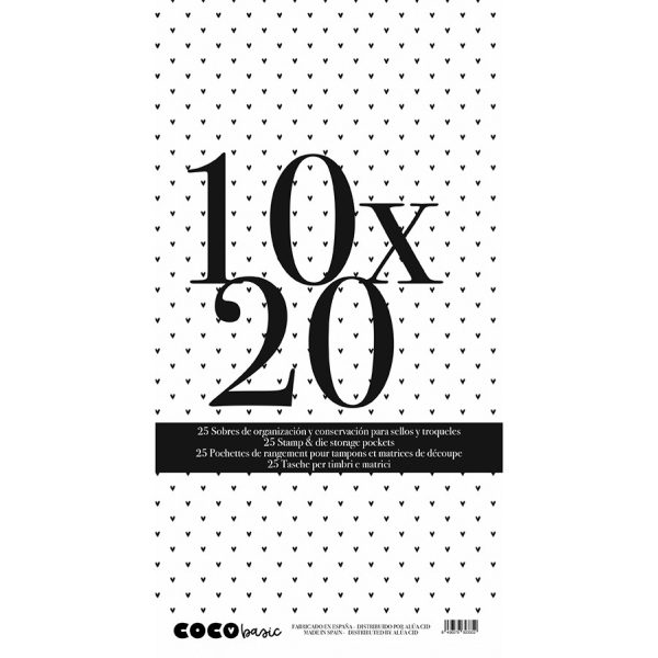 Sobres organización 10x20cm - Imagen 3