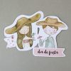 Set de troquelados Sí, quiero. Para proyectos de scrapbooking de boda. Diseño de Alúa Cid