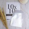 sobres organización para sellos de scrapbooking