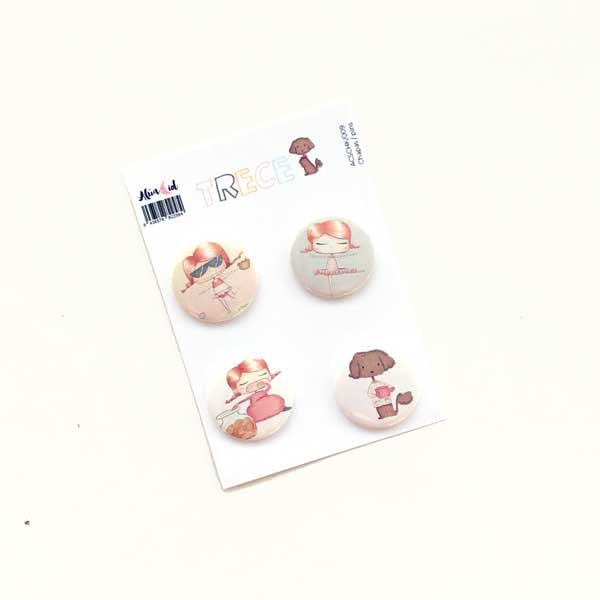 chapas trece de alua cid para scrapbooking