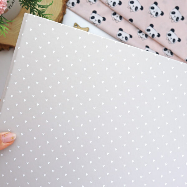 Carpeta 9x12'' corazones Pequeño Panda - Imagen 3