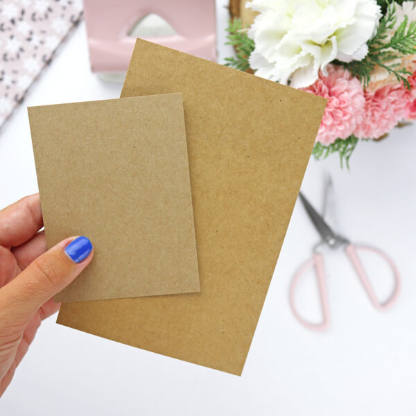 Set de tarjetas básicas Kraft - Imagen 3